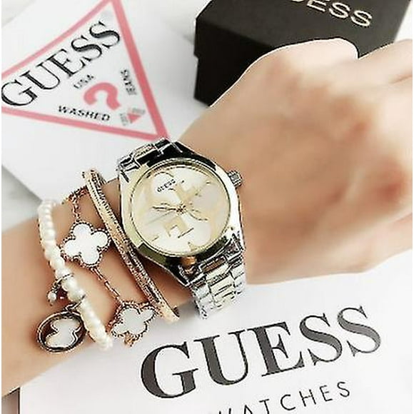 Stainless Steel Women\'s Watch Guess Jam Tangan Wanita Women\\\'s Stainless Steel Watch For Women