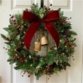 thumbnail image 2 of Christmas Gift Christmas Wreath 50-80cm Door Hanging Window Hotel Shopping Mall Front Desk Indoor, 2 of 4