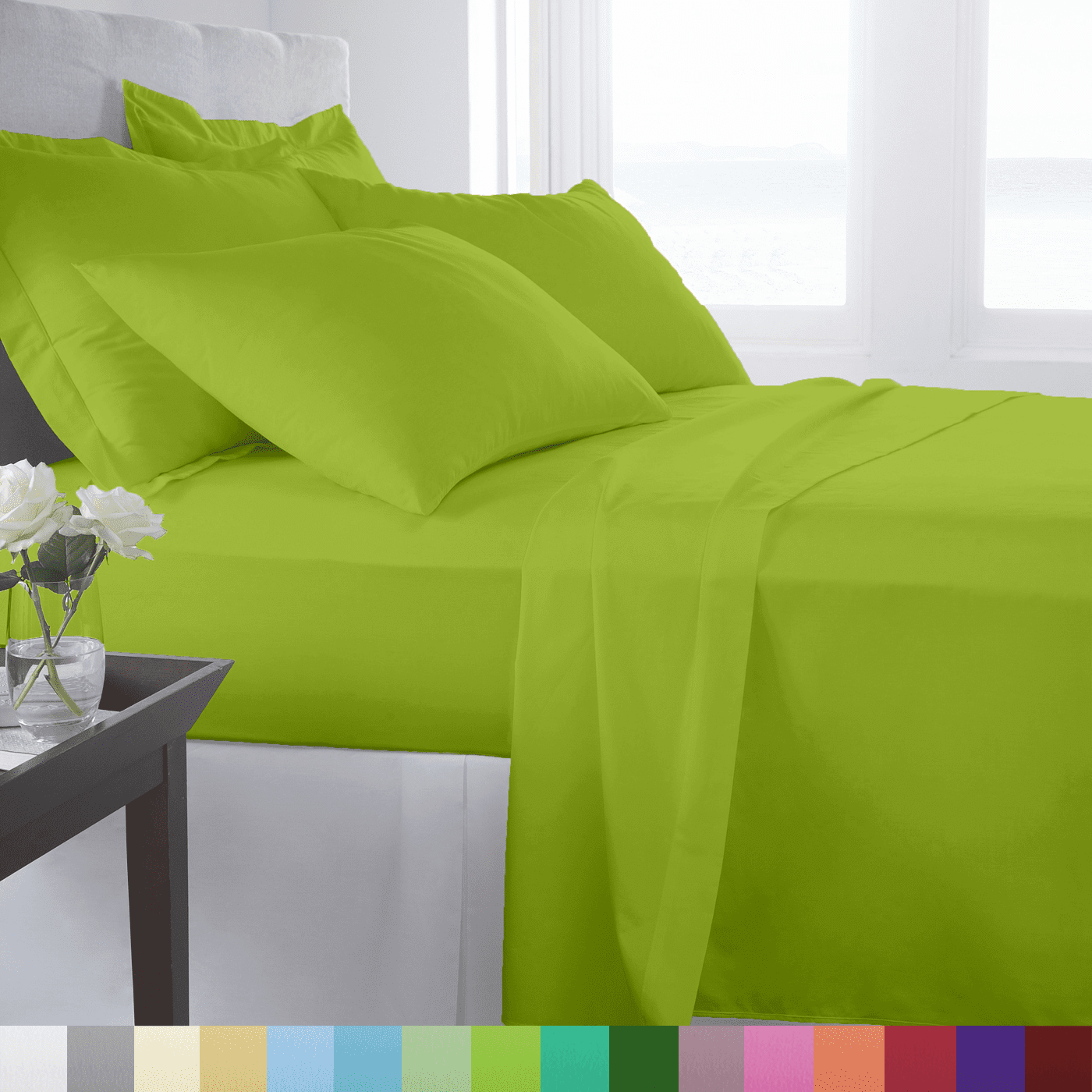 Woven Trends Hotel Luxury Bed Sheets Set 1800 Series Supreme