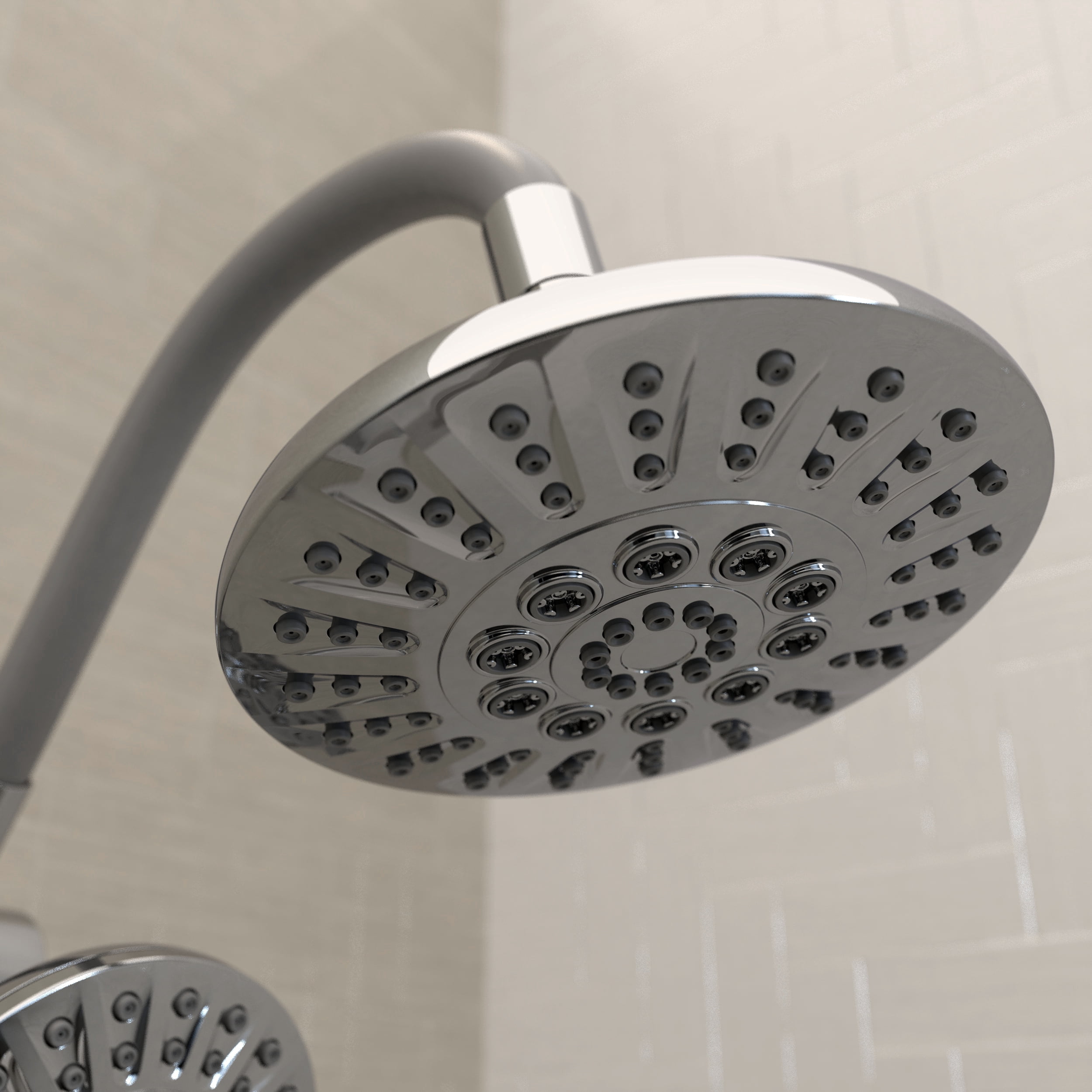 Belanger SYM022CP Retrofit Shower Head and Hand Shower System, Polished Chrome