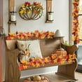 thumbnail image 1 of 5.74ft Artificial Fall Garland Hanging Decorations, Thanksgiving Decorations for Home, Fall Halloween Decor Fall Home Decor Indoor, 1 of 7