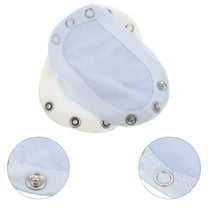 ROSENICE 2Pcs Triangular Cotton Bodysuit Extender for Infant Boy Jumpsuits 4.95X3.58X0.08 In