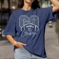 thumbnail image 4 of ALLTB Football Shirts for Women Vintage Go Cowboy Graphic Sunday Funday T-Shirt Casual Game Day Short Sleeve Tee Tops, 4 of 6