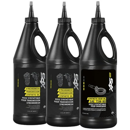 Tusk Drivetrain Oil Change Kit with Can-Am Oil For Can-Am Maverick X3 Max X MR Turbo RR 72 Inch 2020-2022