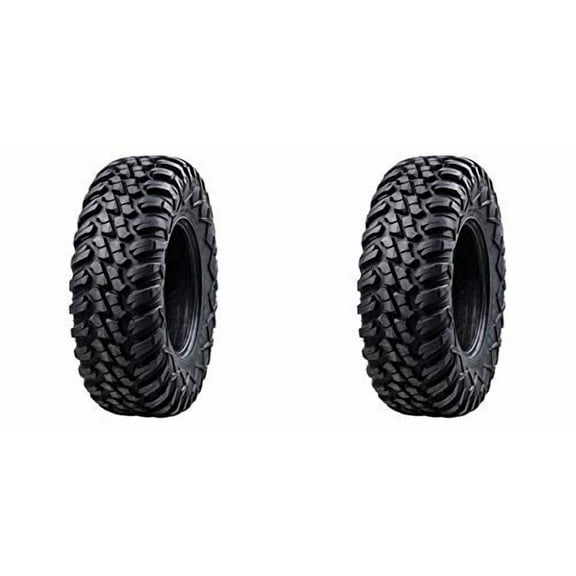 (2 Pack) Tusk Terrabite® Radial Tire 25x8-12 Medium/Hard Terrain For HONDA RANCHER 350 2x4 2000-2006