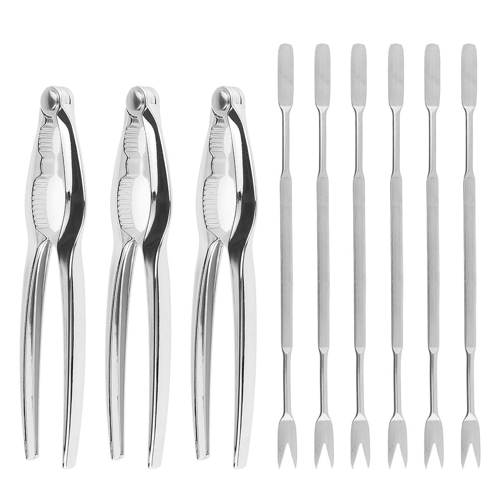 Toorise Seafood Tools Set Leg Sheller with 6Pcs Stainless Steel Forks ...