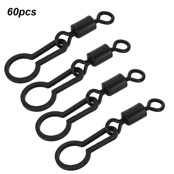 Accessoires de Pêche, Équipement de Terminal de Pêche, Émerillons de Pêche, avec Sac en Maille PVC pour Connecter Adultes Enfants Amateur de Pêche Mer/frais Pêche Usage Extérieur