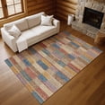 thumbnail image 7 of Addison Rugs Mayfield Premium Machine Washable Transitional Stripes Beige Rectangle Rug, 2'6" X 3'10" Machine Washable Transitional Stripes Beige Oversized Sherpa Throw Blanket, 7 of 7