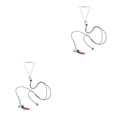 thumbnail image 1 of Greeniant Juguete colgante de Metal ABS para mascotas, lindo reemplazo con forma de Animal, sin perforaciones, interactivo, para el hogar, sala tipo 3 2Conjunto, 1 of 6