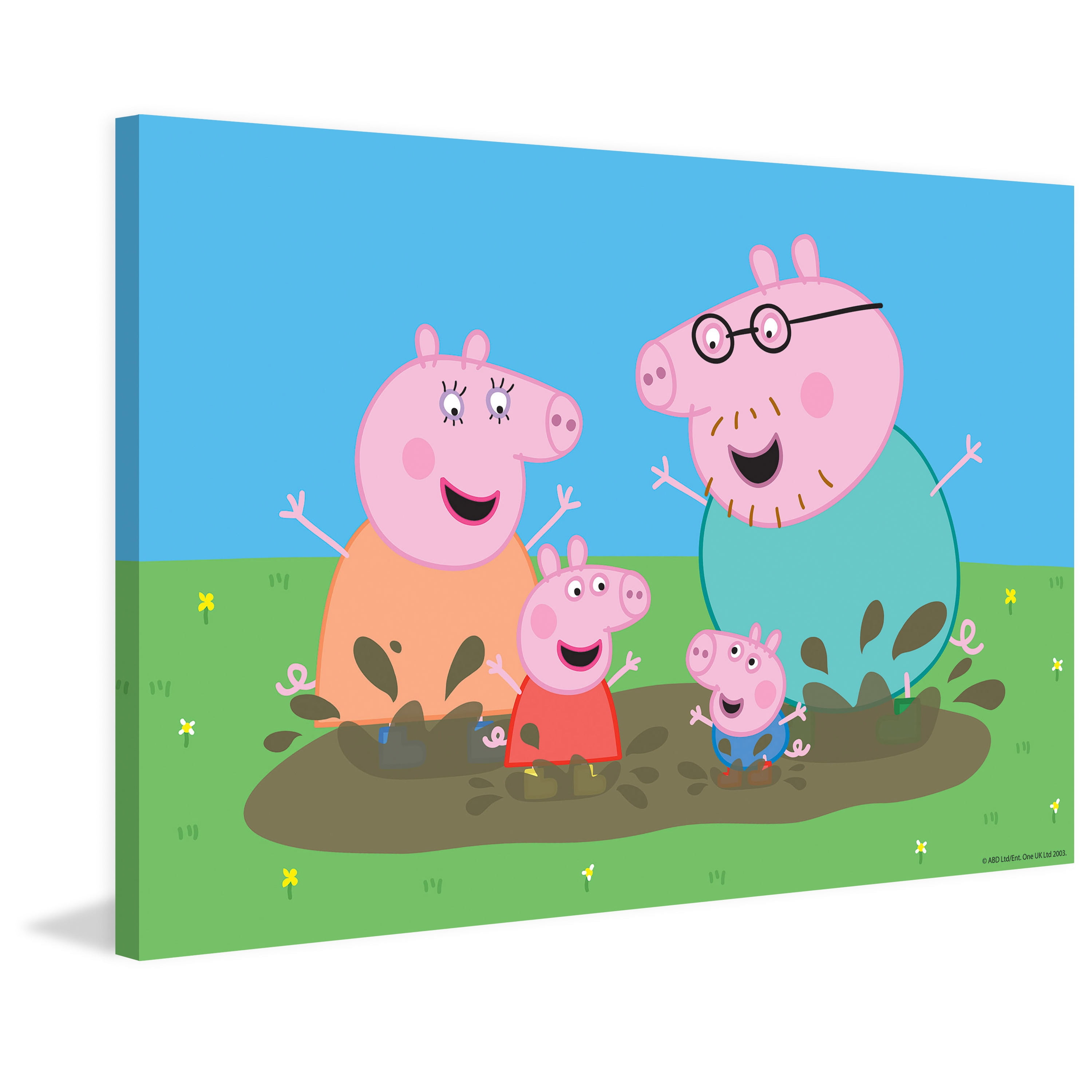 Drawings To Paint & Colour Peppa Pig - Print Design 005