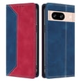 thumbnail image 2 of Phone Case for Google Pixel 8 FOXDOCK Premium Leather,Creative Dual-Color Cover with Card Slot,Shockproof, 2 of 7