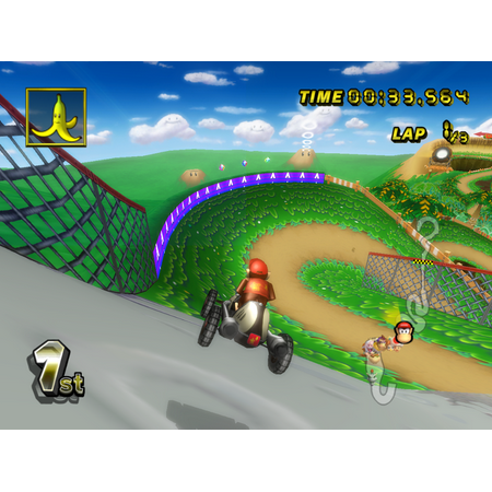 Restored Nintendo Wii Console Mario Kart Wii and Wheel - White (Refurbished)