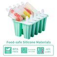 thumbnail image 4 of Molde de silicona para paletas reutilizable y fácil de liberar, molde para helado hecho en casa., 4 of 6