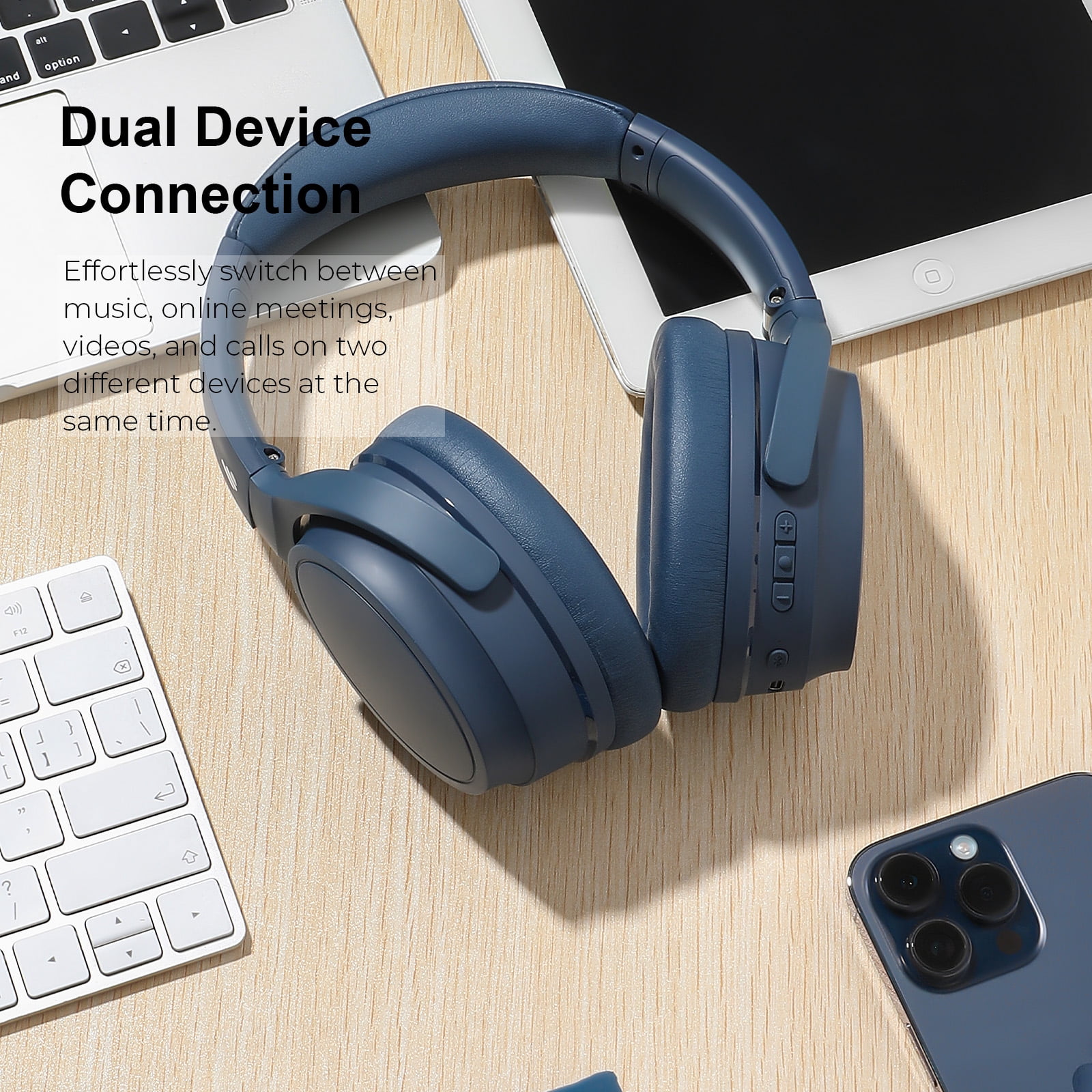 Edifier WH700NB Wireless Active Noise Cancellation Over-Ear Headphones