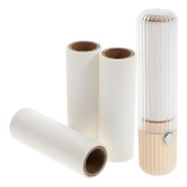 Masteelf Pet Hair Lint Roller Set with Extra Sticky Sheets for Clothes, Couch, Carpet - 1 Handle and 3 Refills for Dog Cat Hair Removal