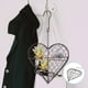 thumbnail image 3 of BRIGHTFUFU Cesta colgante de flores con forma de corazón, árboles enanos en maceta, macetero de pared planchado clásico, estante para maceta, decoración del hogar, estante para plantas de pared, 3 of 7