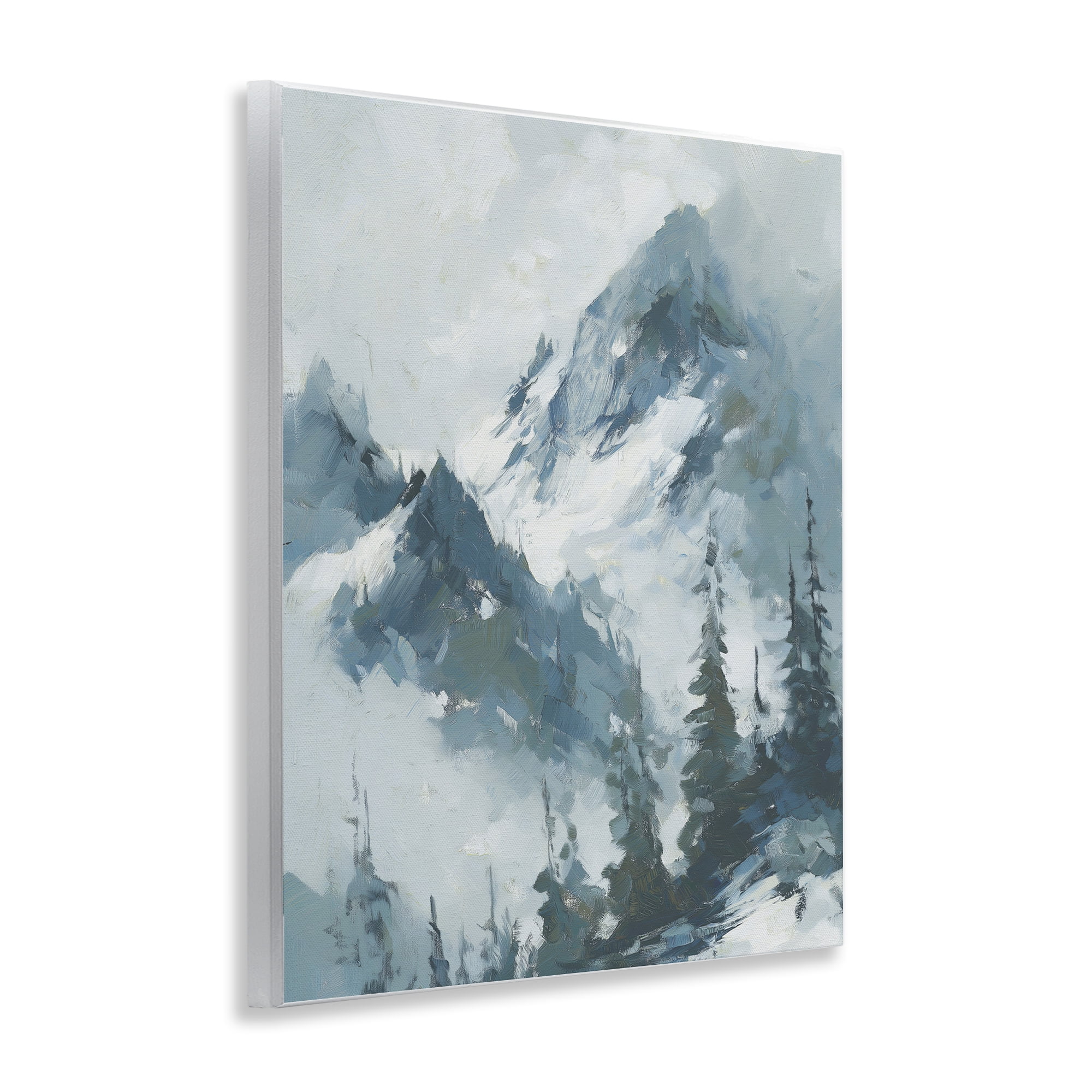Stupell Industries Frozen Majesty Mountains Wall Plaque Art, design by Svetlana Aleynikova