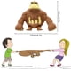 thumbnail image 2 of Figura de gorila antiestrés, 16 cm, marrón, juguete antiansiedad, suave y estrujable, ideal para ocio, entretenimiento y alivio del estrés., 2 of 5