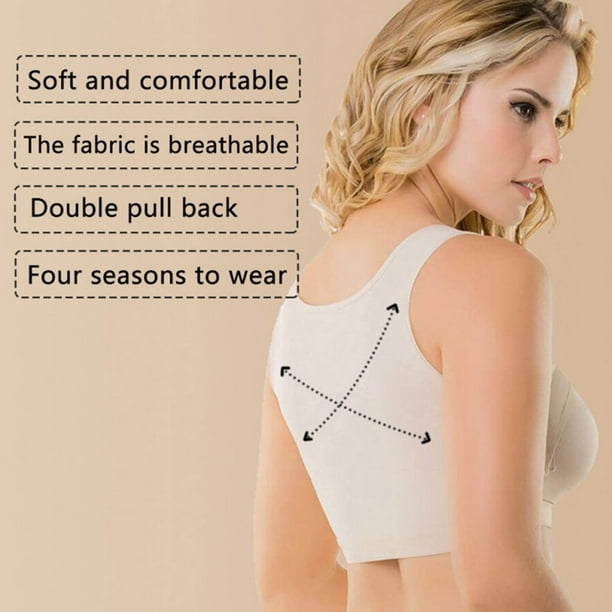 Well Front Closure Bra For Women Compression Posture Corrector