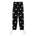 thumbnail image 5 of TAIAOJING Women's Joggers Pants Bottom Pants Waist Trousers Sporty Fit Jogger Print Sweatpants High Pockets Pants, 5 of 6