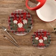 thumbnail image 2 of SKYSONIC Gnomes Christmas Pot Holders Trivets, 2 Pcs Heat Resistant Trivets,Christmas Wreath Winter Cotton Thread Weave Mats for Hot Pads Pans Pot Bowl Teapot for Kitchen Decor, 2 of 7
