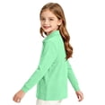 thumbnail image 4 of Girls Long Sleeve Polo Shirt School Uniform Casual Fall Comfy Smooth Knit Top Back to School Outfit, 4 of 6