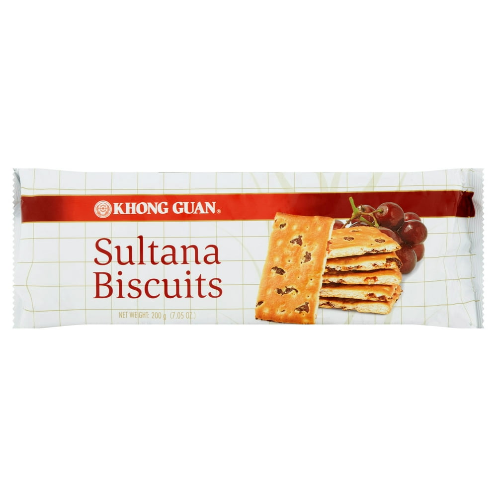 Khong Guan Sultana Biscuits, 7.05 oz