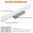 thumbnail image 2 of Facon LED 16.5-Inch Modern Dimmable 1-Light Wall Sconce with Acrylic Shade, 2 of 8