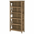 thumbnail image 1 of Bush Furniture Key West Tall 5 Shelf Bookcase in Reclaimed Pine, 1 of 5