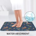 thumbnail image 6 of Bathroom Rugs Sets 3 Piece - Cartoon Deers Absorbent Non Slip Bath Mats, U-Shape Toilet Lid Cover, Contour Mat, Soft Washable Shower Mats Bath Rug Mat for Bathroom Tub Toilet, 6 of 7