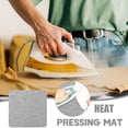 thumbnail image 2 of Wool Pressing Mat - 12" x 12" Quilting Ironing Pad, 100% Wool Portable Felted Wool Ironing Mat, 2 of 6