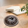 thumbnail image 3 of Quemador de de cerámica, de cono de , difusor de de aromaterapia para Yoga, sala de estar, , decoración marrón Sunnimix Quemador de incienso, 3 of 7
