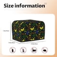thumbnail image 5 of Vsdgher Game Play 2 Slice Toaster Cover, Appliance Covers Toaster Cover Fits for Most Standard 2 slice Toasters, 5 of 7