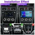 thumbnail image 2 of Zcargel 9in Android 13 Car Stereo GPS Navigation for Subaru Forester WRX 2015-2018, Built-in Wireless CarPlay & Android Auto, Bluetooth 5.0, FM/RDS, SWC Support, Split Screen + AHD Backup Camera, 2 of 8