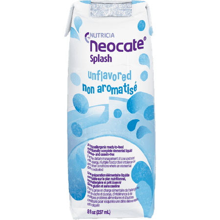 Neocate Splash Amino Acid-Based Ready-To-Drink Formula - Unflavored - 8 Fl Oz Box (Case of 27)