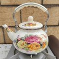 thumbnail image 2 of Enamel Tea Kettle Thick Kettle Coffee Pot Cold Kettle Boiling Water Tea Kettle Water Container for Home, 2 of 3