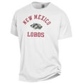 thumbnail image 2 of Men's ComfortWash White New Mexico Lobos Garment Dyed T-Shirt, 2 of 3