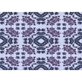 thumbnail image 1 of Ahgly Company Machine Washable Indoor Rectangle Transitional Purple Haze Purple Area Rugs, 2' x 5', 1 of 7