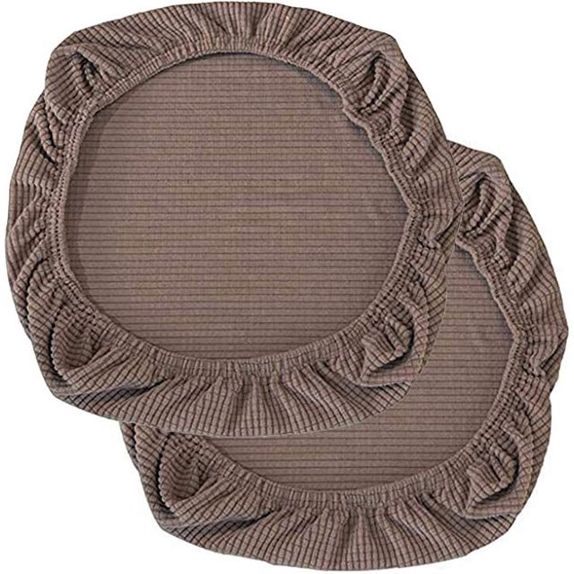 Fundas para sillas de comedor, fundas elásticas para sillas, funda para asiento de escritorio antipolvo súper ajustada, funda protectora para silla de cocina lavable y extraíble de spandex