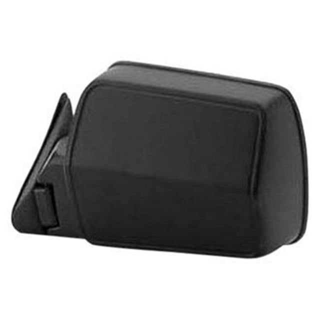 Left Hand Outside Rear View Mirror for 1984-1996 Cherokee & 1986-1992 Comanche, Black