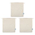 thumbnail image 2 of SUSuchens - 3 bolsas reutilizables ecológicas de malla transpirable, resistentes y resistentes, organizadoras para juguetes y aperitivos, bolsas multiusos para la compra, estilo C, 2 of 8