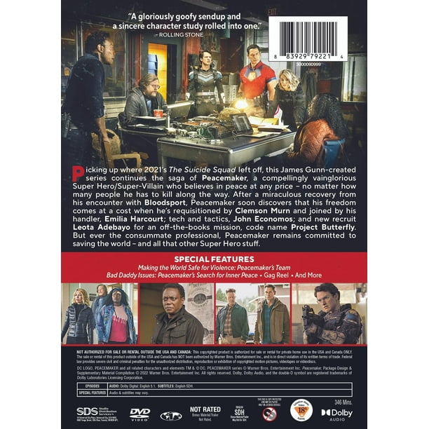 Peacemaker: The Complete First Season [DVD] - Walmart.ca