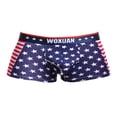 thumbnail image 3 of Ropa interior de la bandera americana de los hombres Calzoncillos Troncos Pantalones cortos Calzoncillos Hugo ropa interior masculina, 3 of 9