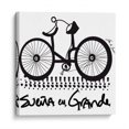 thumbnail image 1 of Cuadro decorativo - UNA BICICLETA, Juan de Lascurain 20x20 Canvas Lab Blanco y negro, Frases, Ilustraciones, 1 of 2