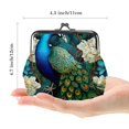 thumbnail image 2 of Stylish Women's Wallet with 0.7 Microfiber Zinc Alloy Jaws, 4.3x4.7 in/11x12 cm - Coin Purse for Fashionable Ladies, 2 of 7