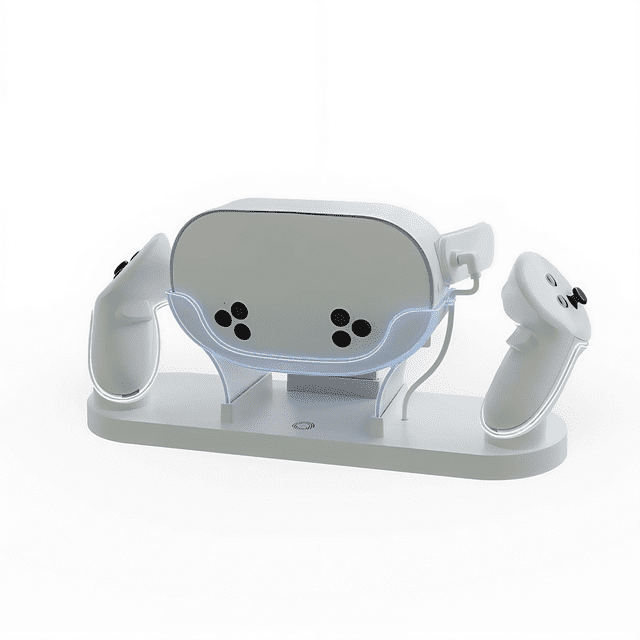 Base de Chargement de Casque VR Multifonction pour Meta 3S, Poignée Universelle, Base de Bureau Colorée, Chargement