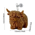 thumbnail image 4 of ERK Easter Decorations Cow Soy Wax Candle Hand Poured Sculptural Animal Farmhouse, 4 of 6