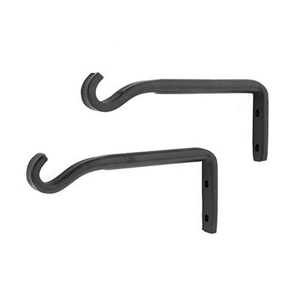 Achla FTB02 1.5"H x 6"W x 0.5"D Wrought Iron Wall Brackets for