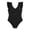 Black, variant on Swimsuit Solid One Piece Swimsuit Girls Girls Bathing Suits for Teens 6-7 Years Girls Fashion