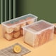 thumbnail image 3 of Caja para almacenar tostadas, contenedor para pan, panera transparente, panera de plástico, caja para mantener el pan fresco, 3 of 6